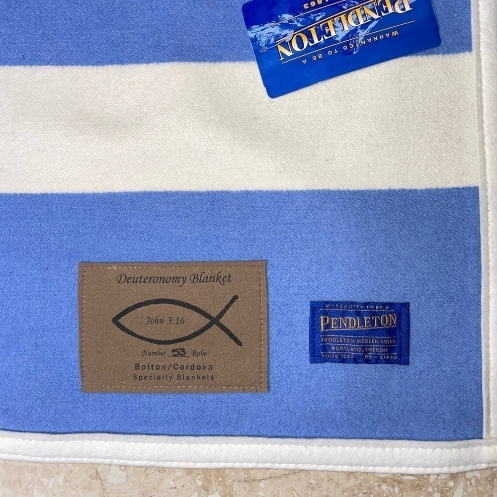 Pendleton Limited Edition Blanket #53 Deuteronomy 64X80”